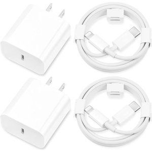 iPhone Charger【Apple MFi Certified】 2Pack 20W Type C  6FT